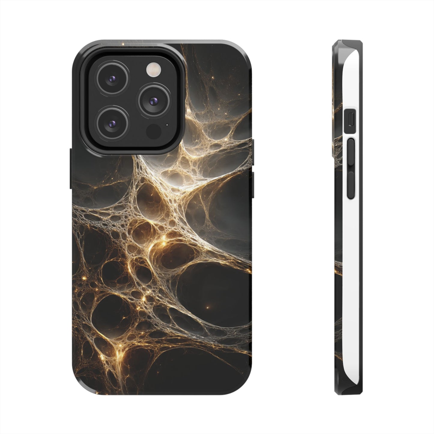 Abstract Cosmic Tough Phone Case - Stylish & Durable Cell Phone Protection