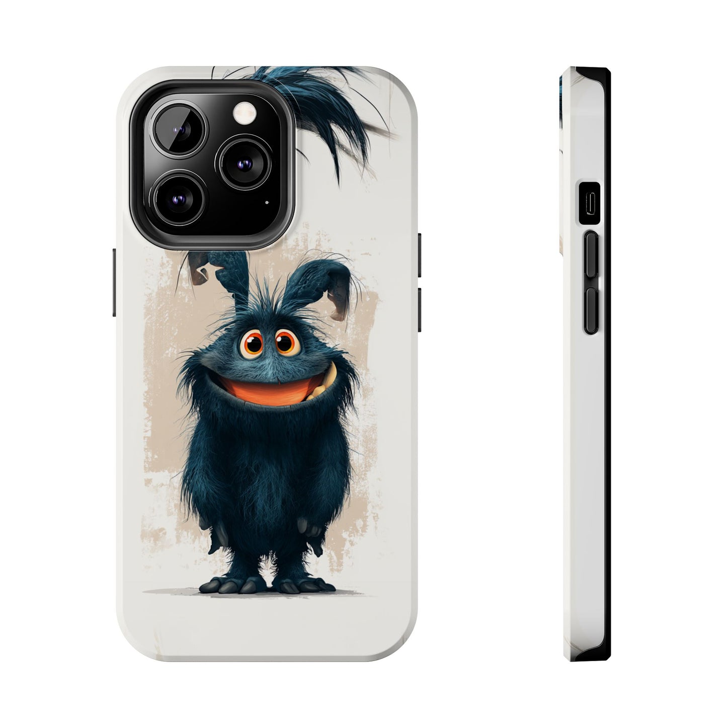 Whimsical Monster Tough Phone Case - Durable Protection for Fun-Loving Individuals