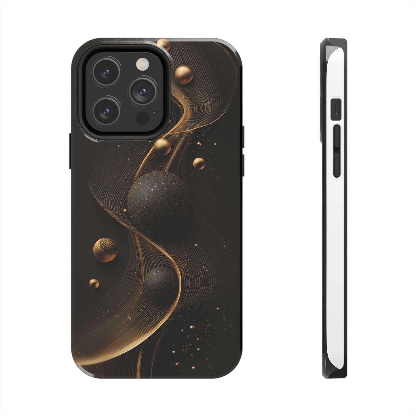 Elegant Abstract Galaxy Tough Phone Case - Perfect for Cosmic Art Lovers
