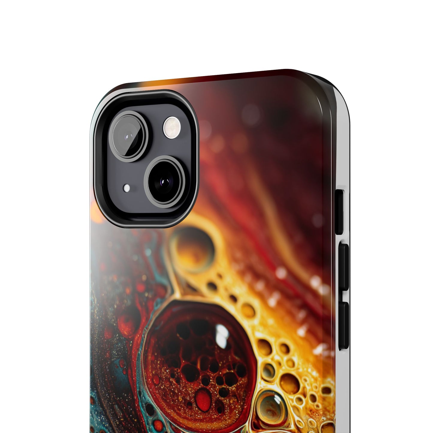 Vibrant Abstract Tough Phone Case - Unique Art for Stylish Protection