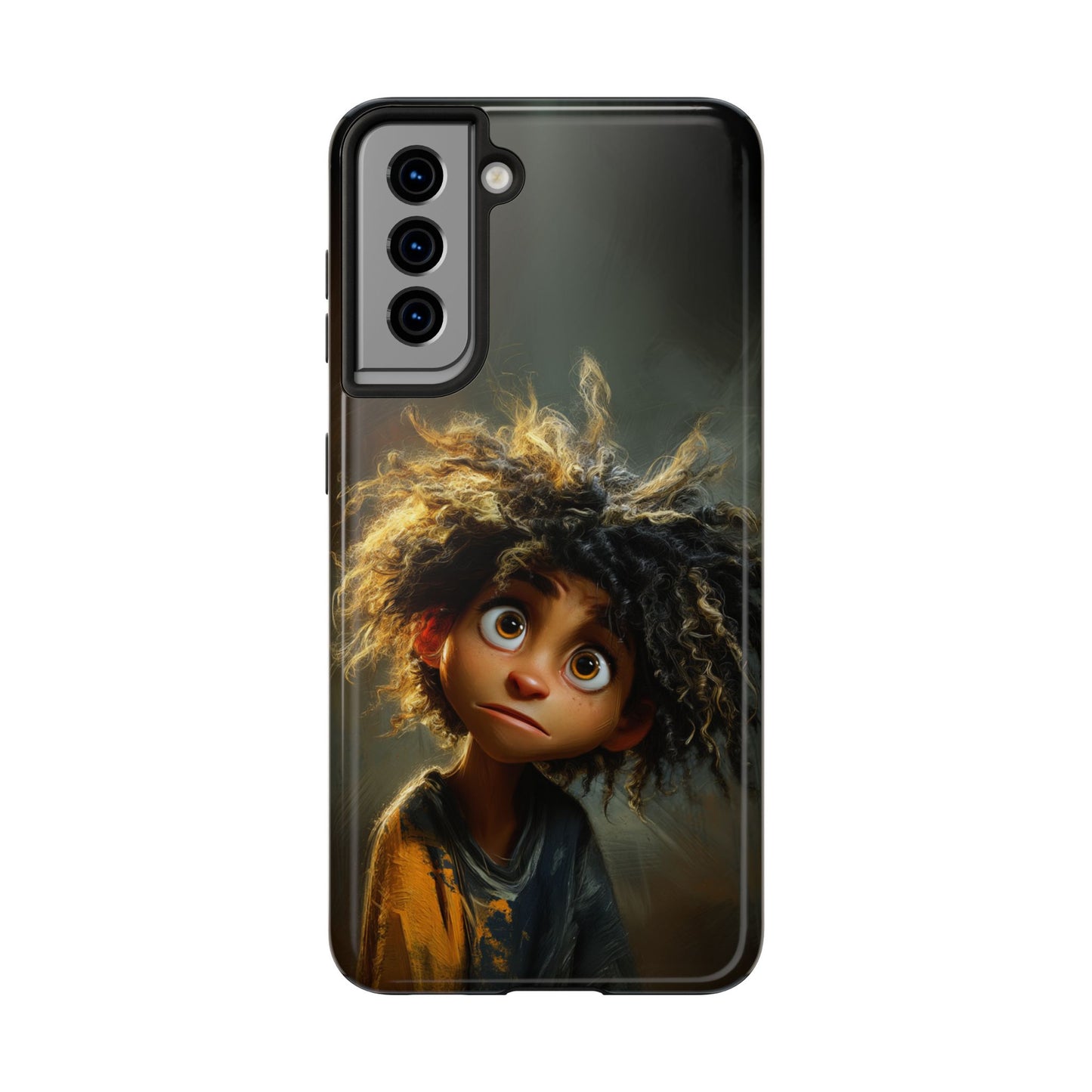 Whimsical Character Tough Phone Case for Kids