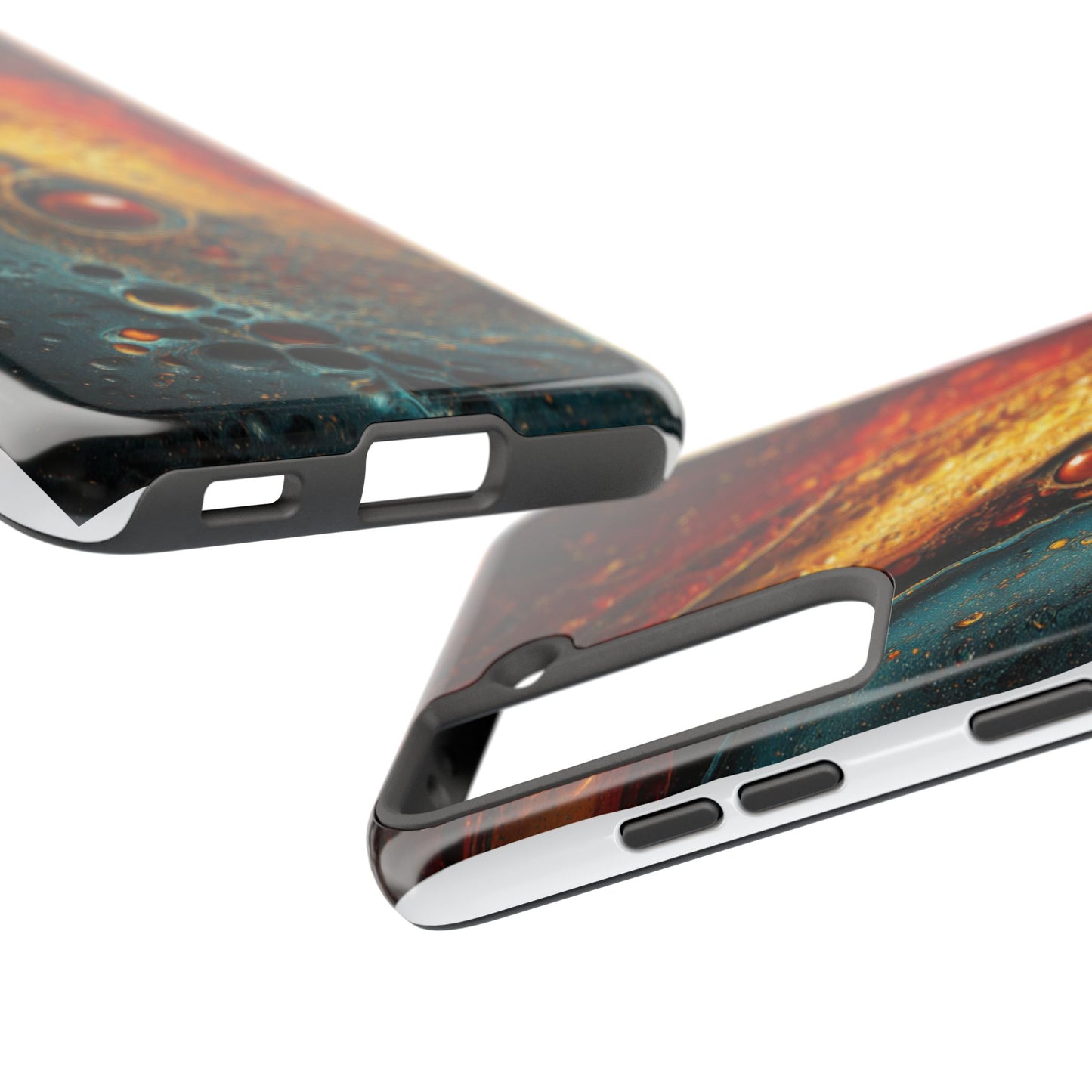Abstract Colorful Tough Phone Case - Protective Cover with Unique Design
