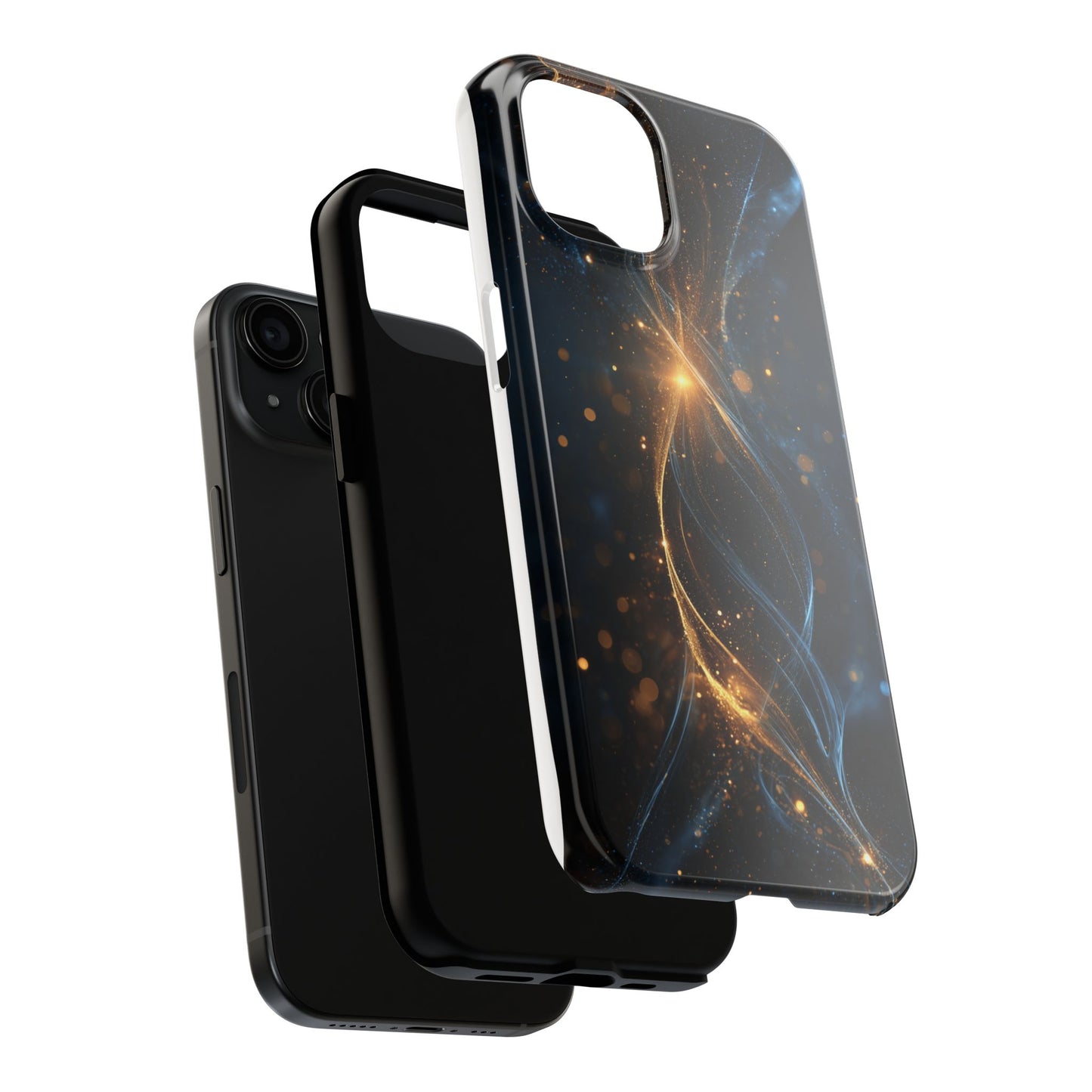 Cosmic Swirl Tough Phone Case - Protective Cover for Stylish Tech Lovers