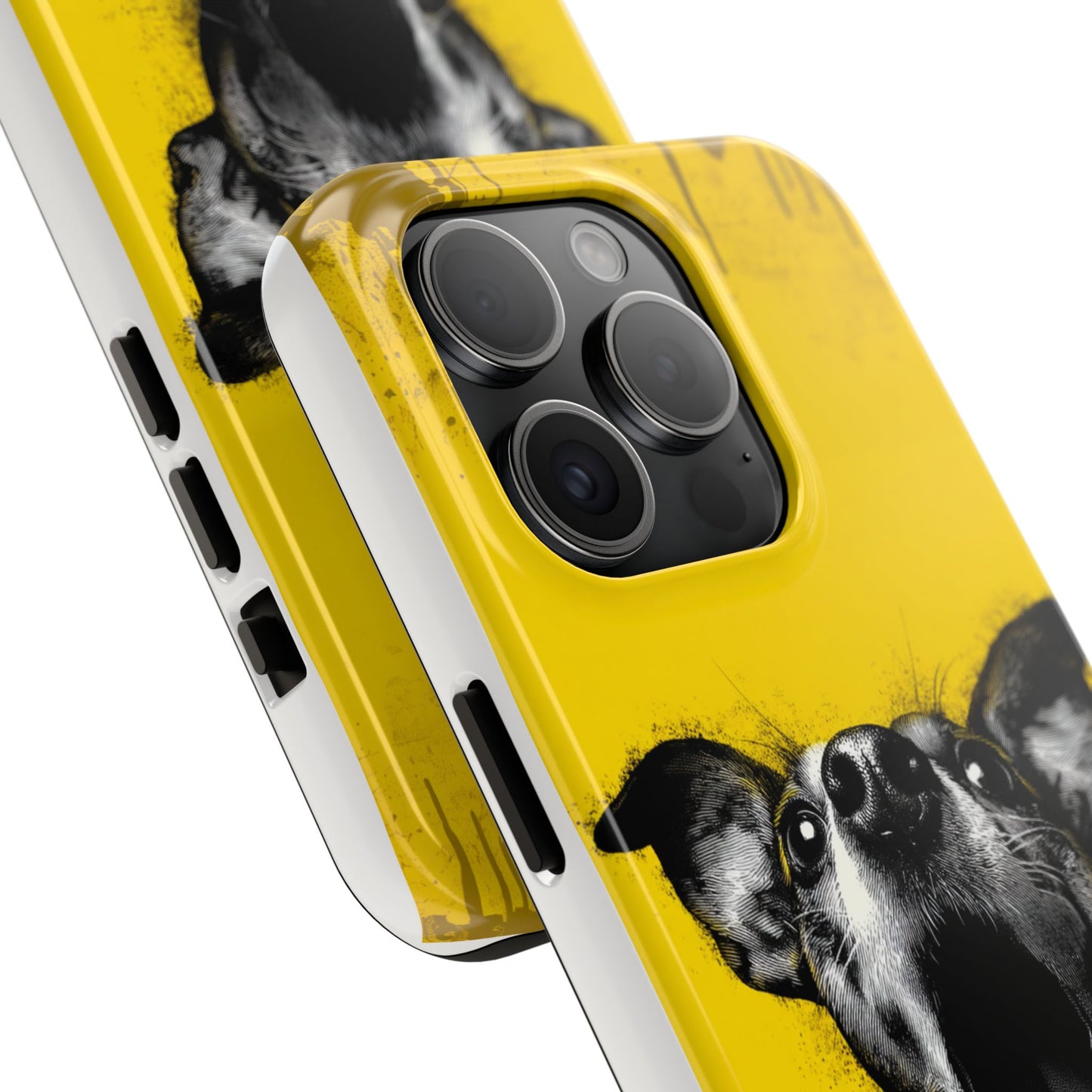 Vibrant Dog Lover Tough Phone Case – Durable Pet-Inspired Protection with Bold Design