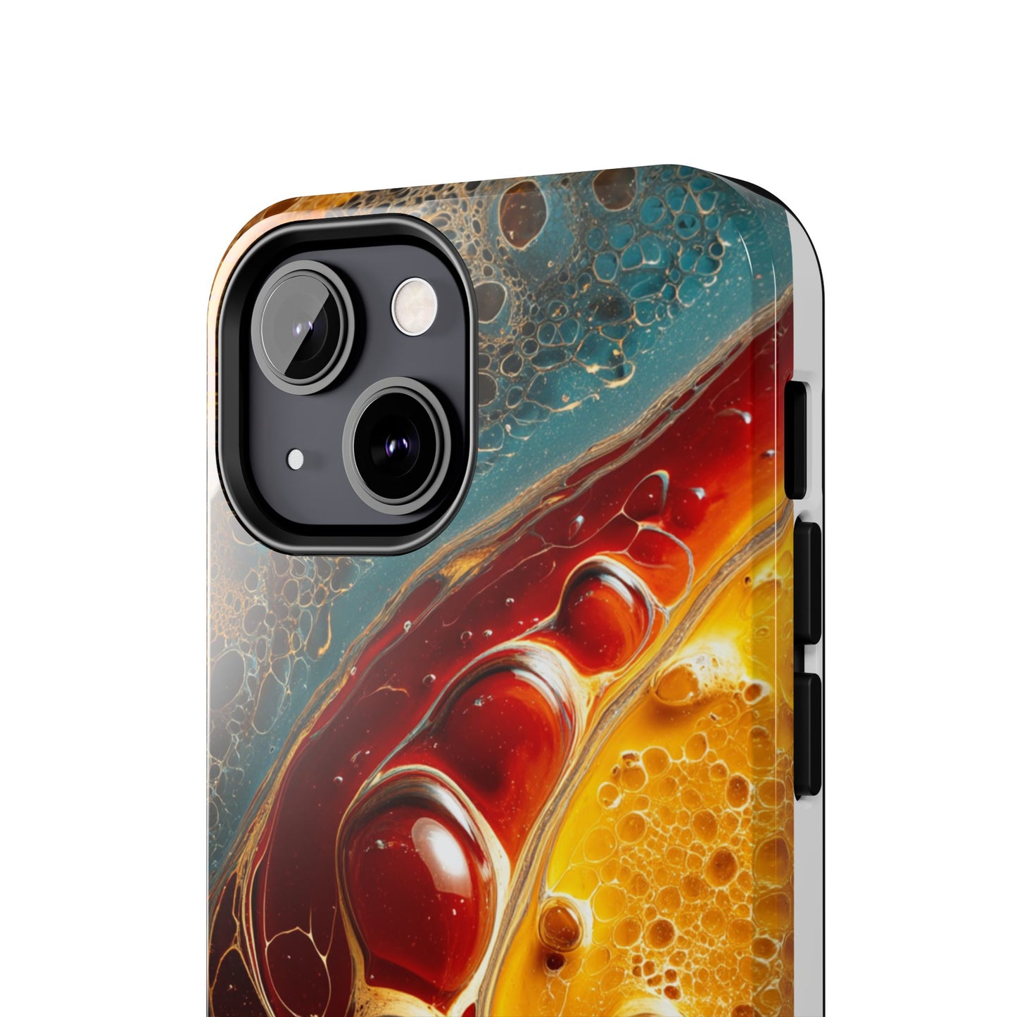 Vibrant Abstract Tough Phone Case - Colorful Protection for Your Device