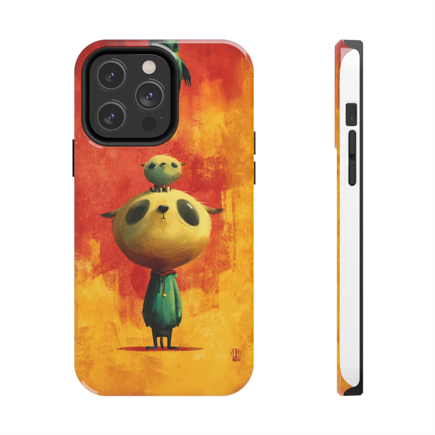 Whimsical Tough Phone Cases - Cute Animal Design for Trendy Protection