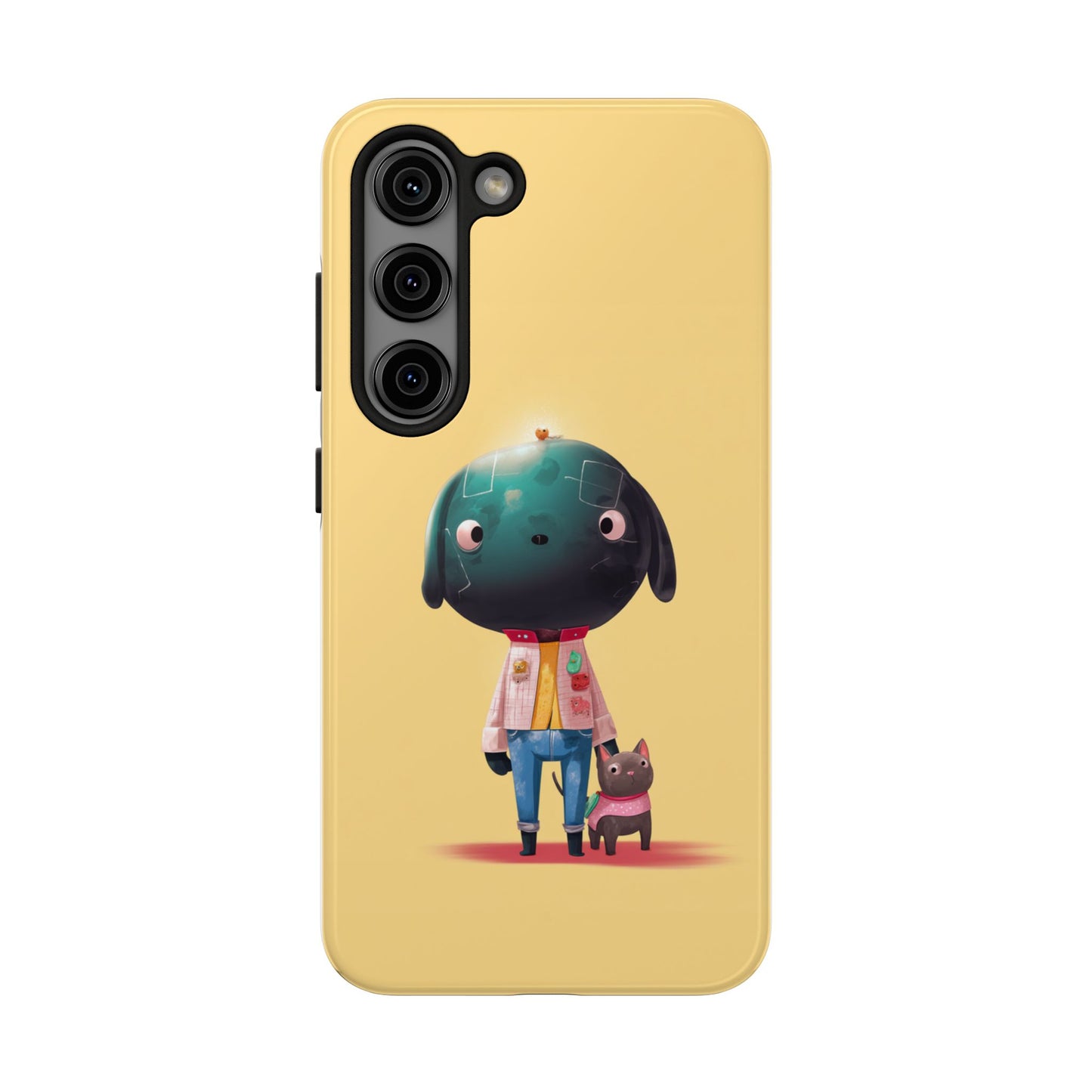Cute Dog-Themed Tough Phone Cases for Pet Lovers - Durable Protection & Whimsical Design