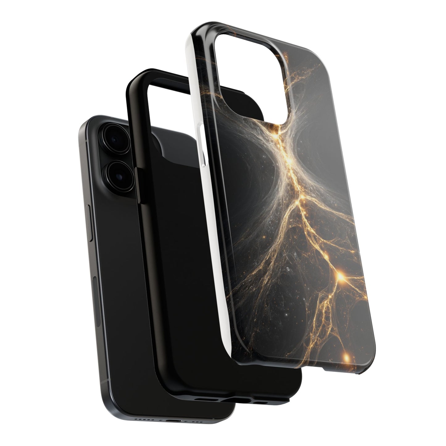 Cosmic Galaxy Tough Phone Case - Durable Protection with Astral Design