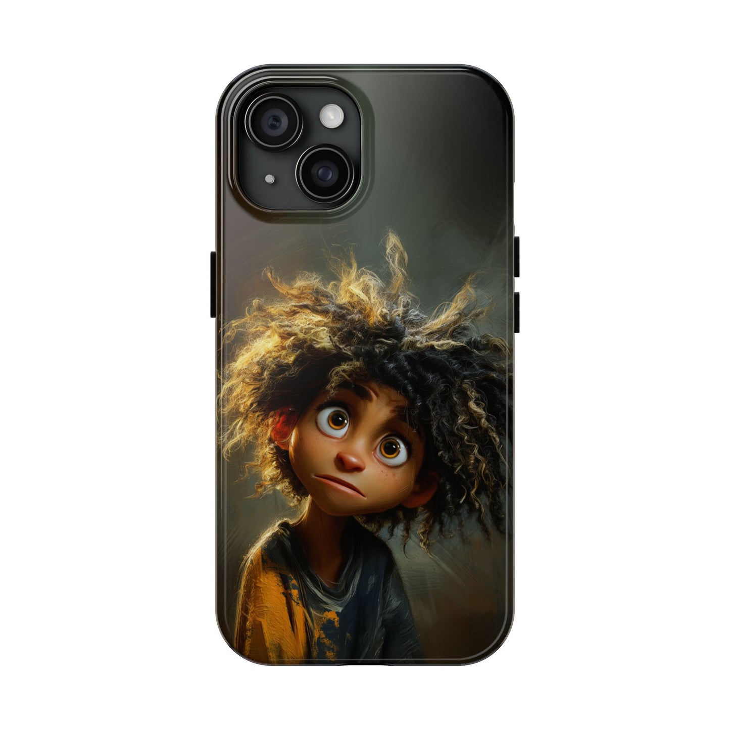 Whimsical Character Tough Phone Case for Kids