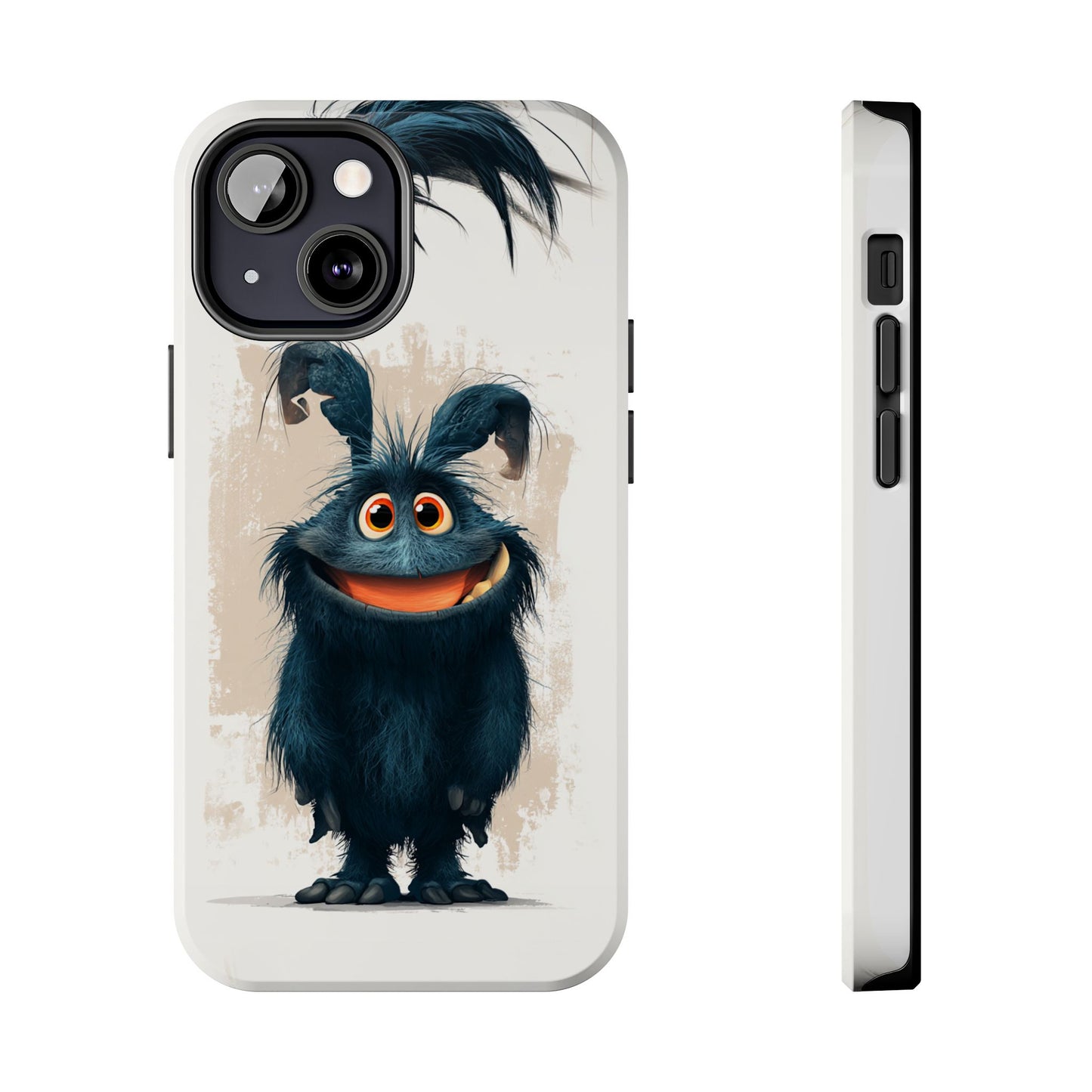Whimsical Monster Tough Phone Case - Durable Protection for Fun-Loving Individuals