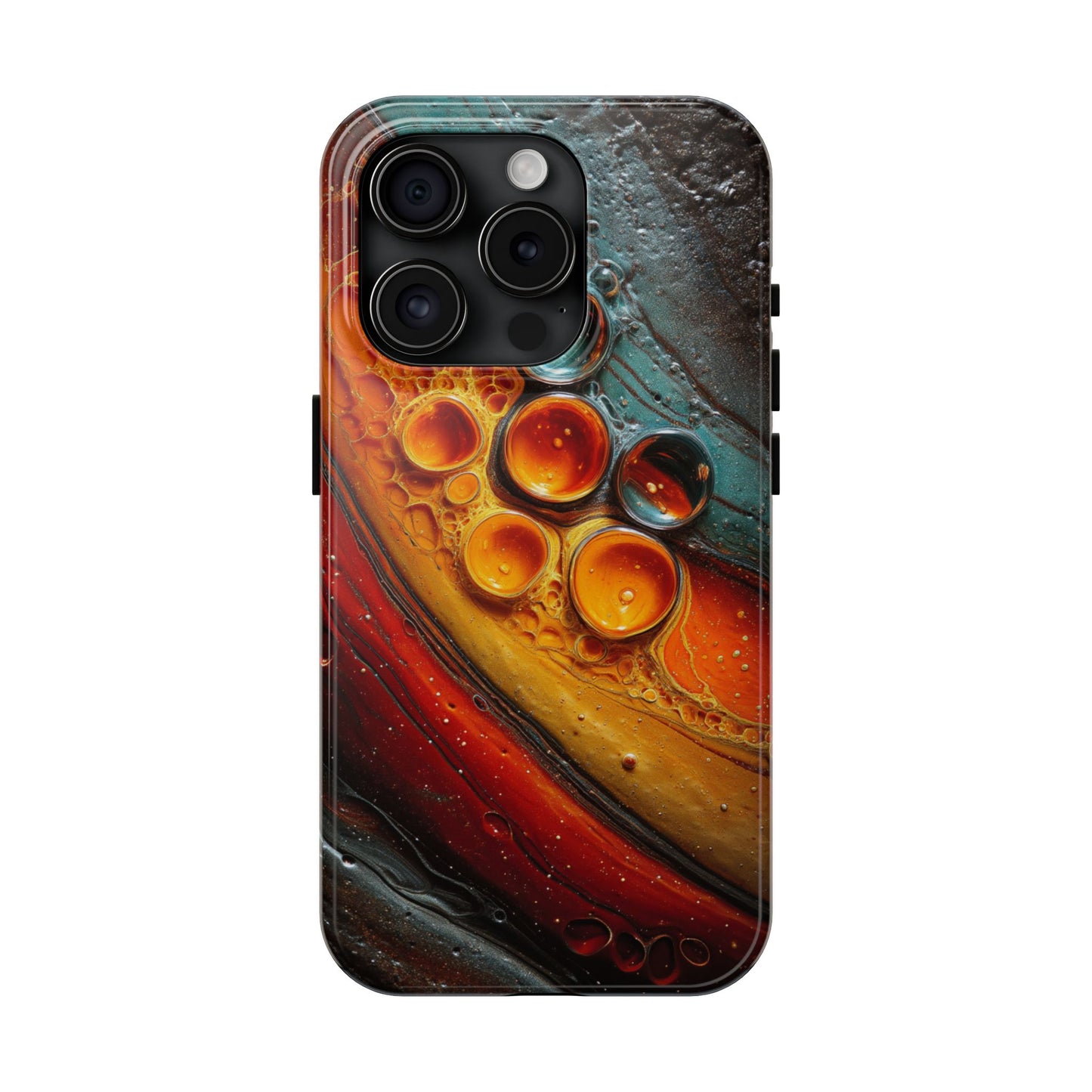 Artistic Tough Phone Case - Unique Abstract Design for Durable Protection