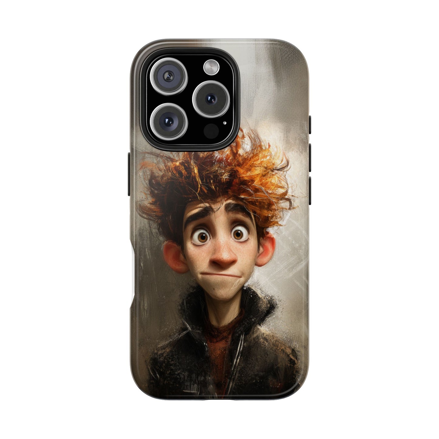 Whimsical Tough Phone Case – Unique Art Design for Creative Souls