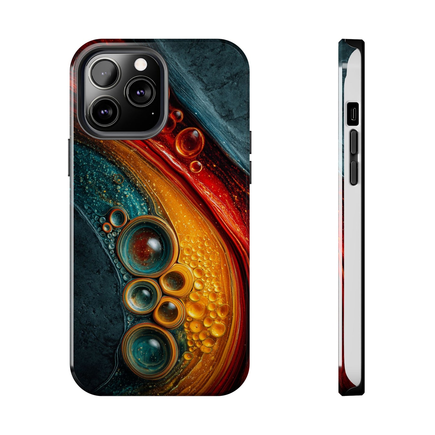 Vibrant Abstract Phone Case - Tough Protection with Style