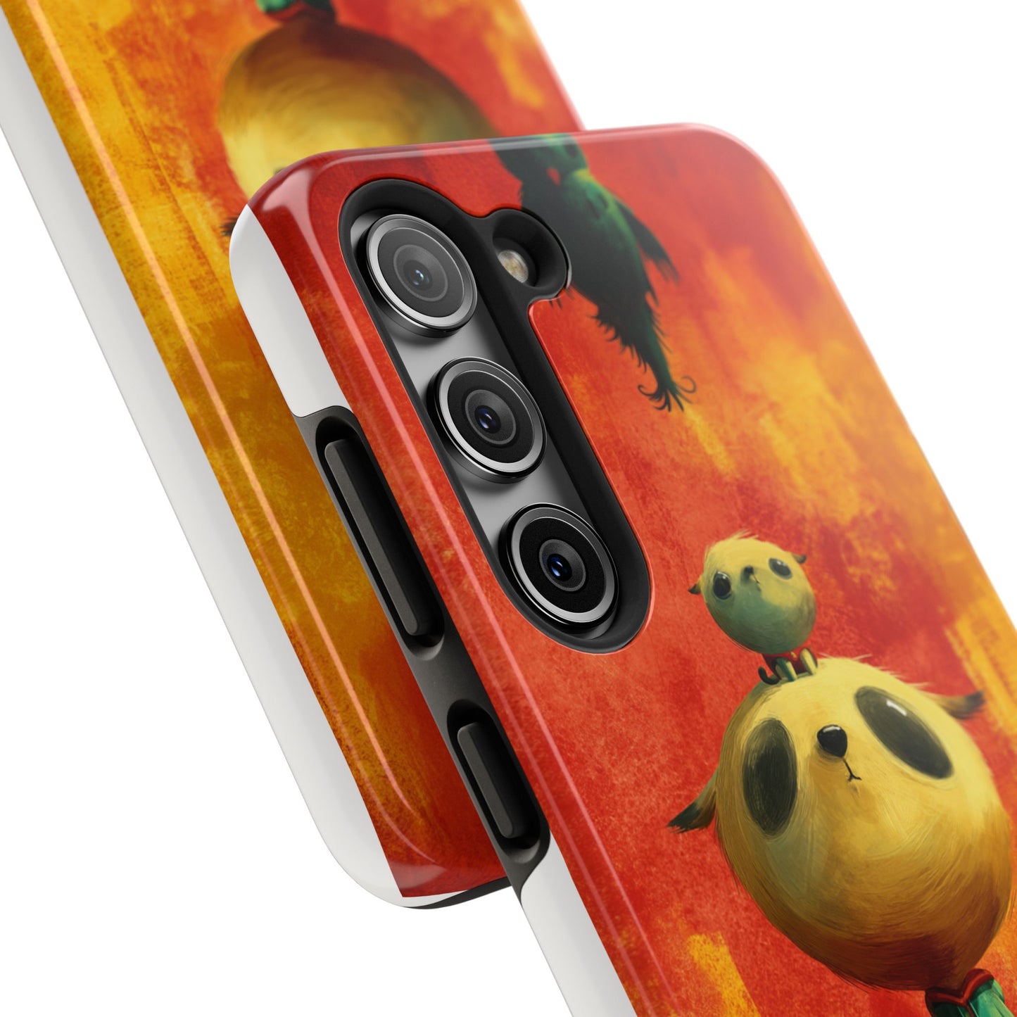Whimsical Tough Phone Cases - Cute Animal Design for Trendy Protection