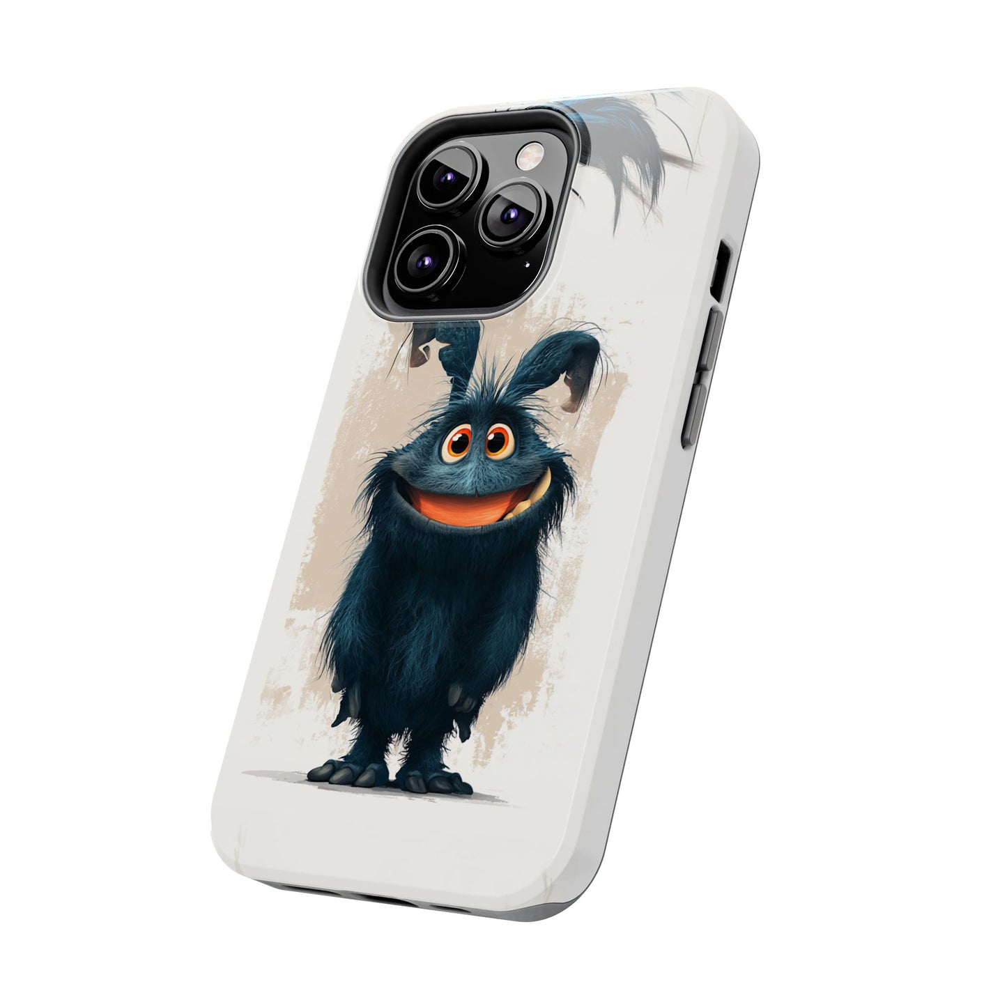 Whimsical Monster Tough Phone Case - Durable Protection for Fun-Loving Individuals