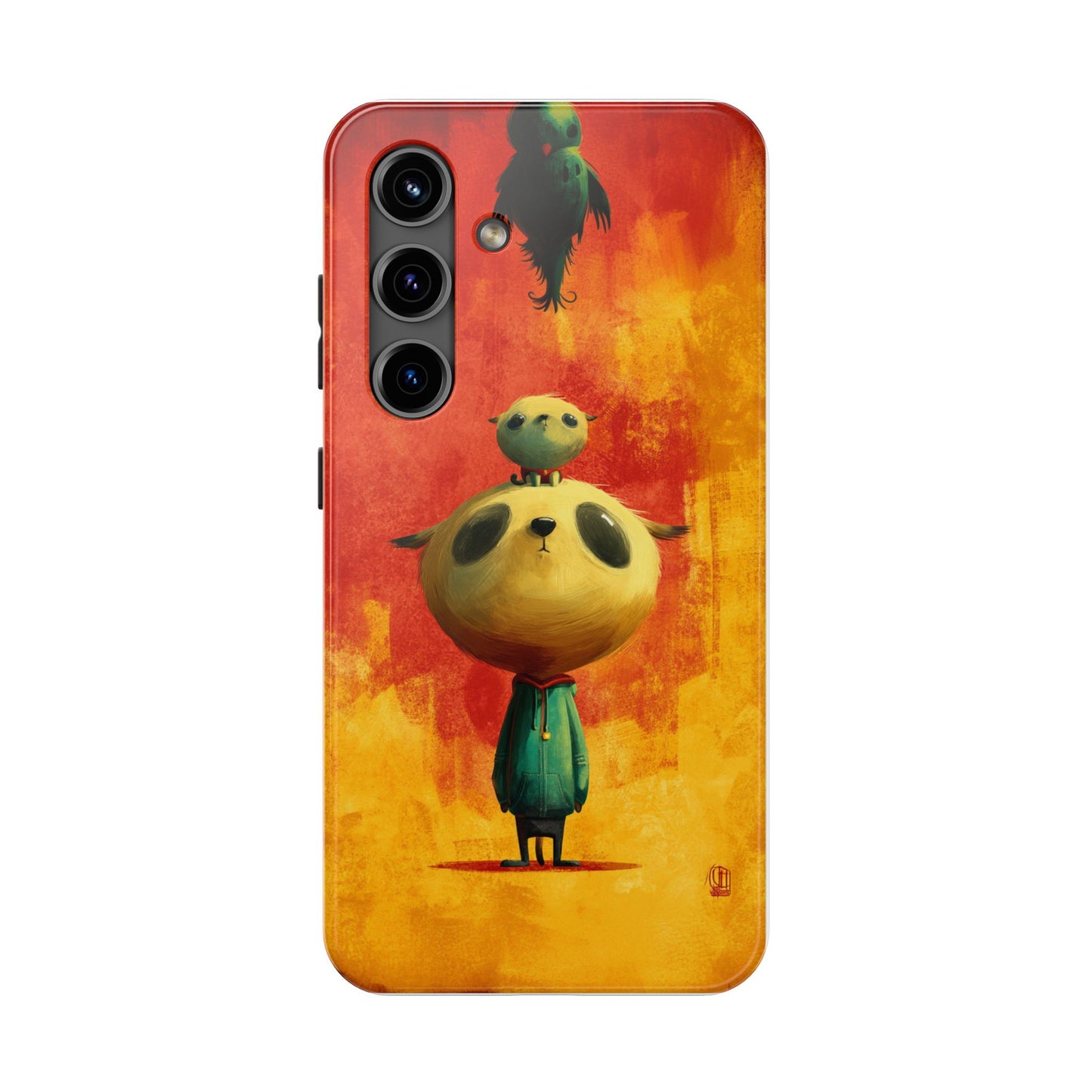 Whimsical Tough Phone Cases - Cute Animal Design for Trendy Protection