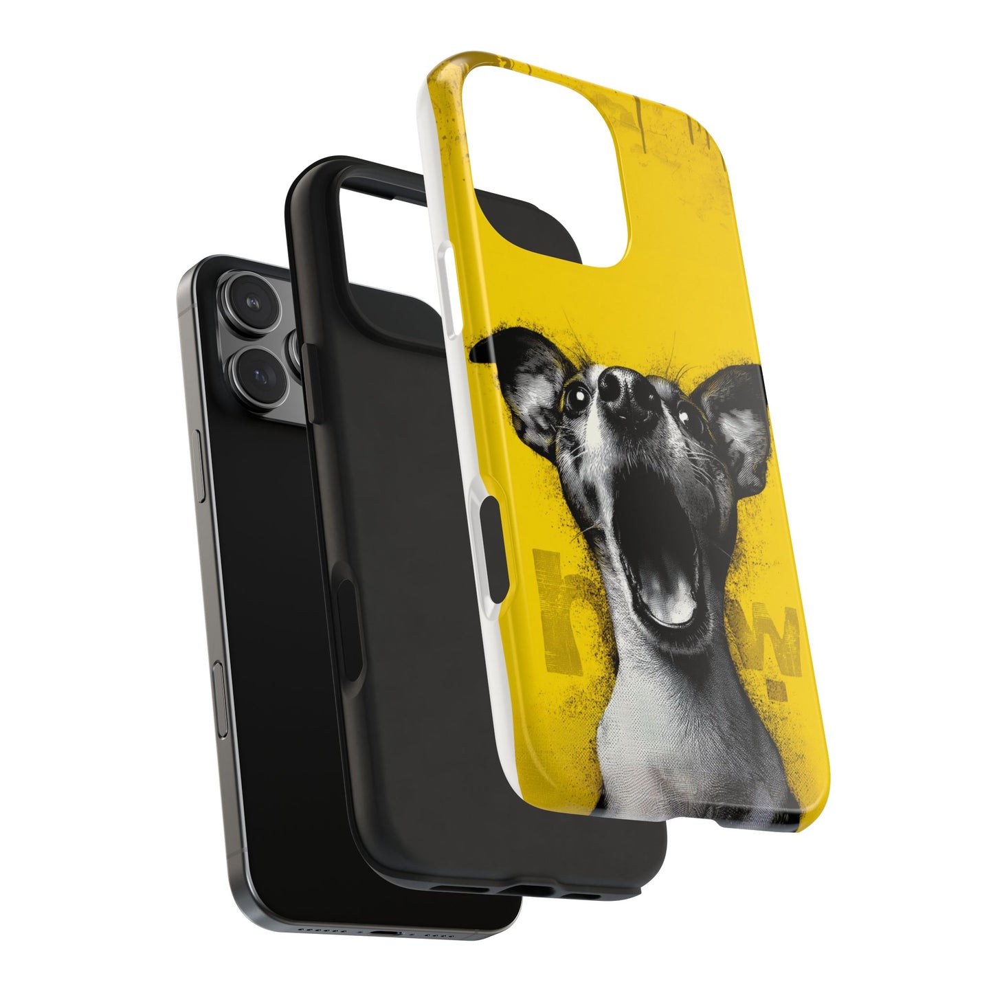 Vibrant Dog Lover Tough Phone Case – Durable Pet-Inspired Protection with Bold Design