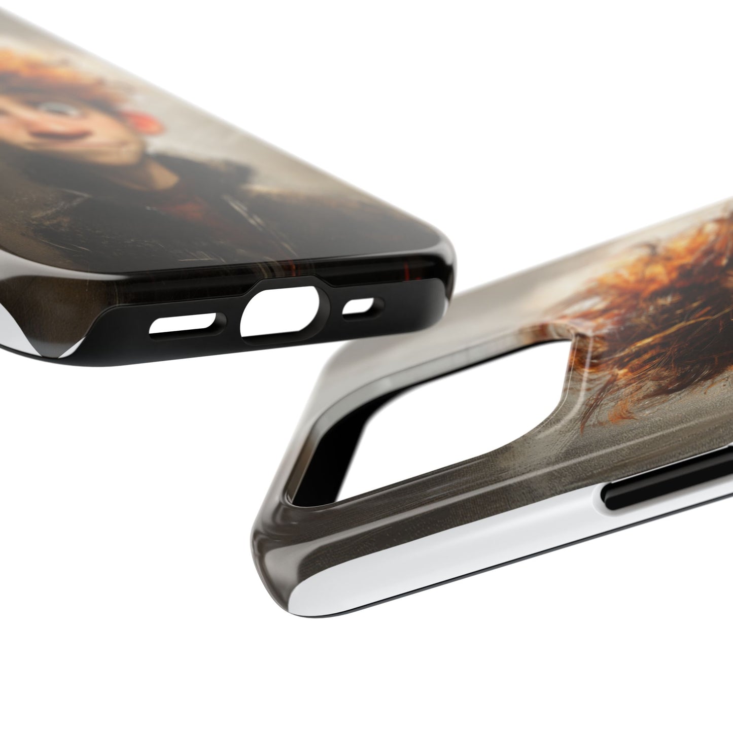 Whimsical Tough Phone Case – Unique Art Design for Creative Souls