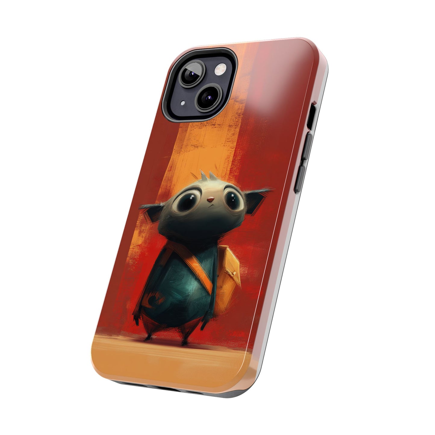 Adventurous Character Tough Phone Case - Durable Protection for Creative Souls