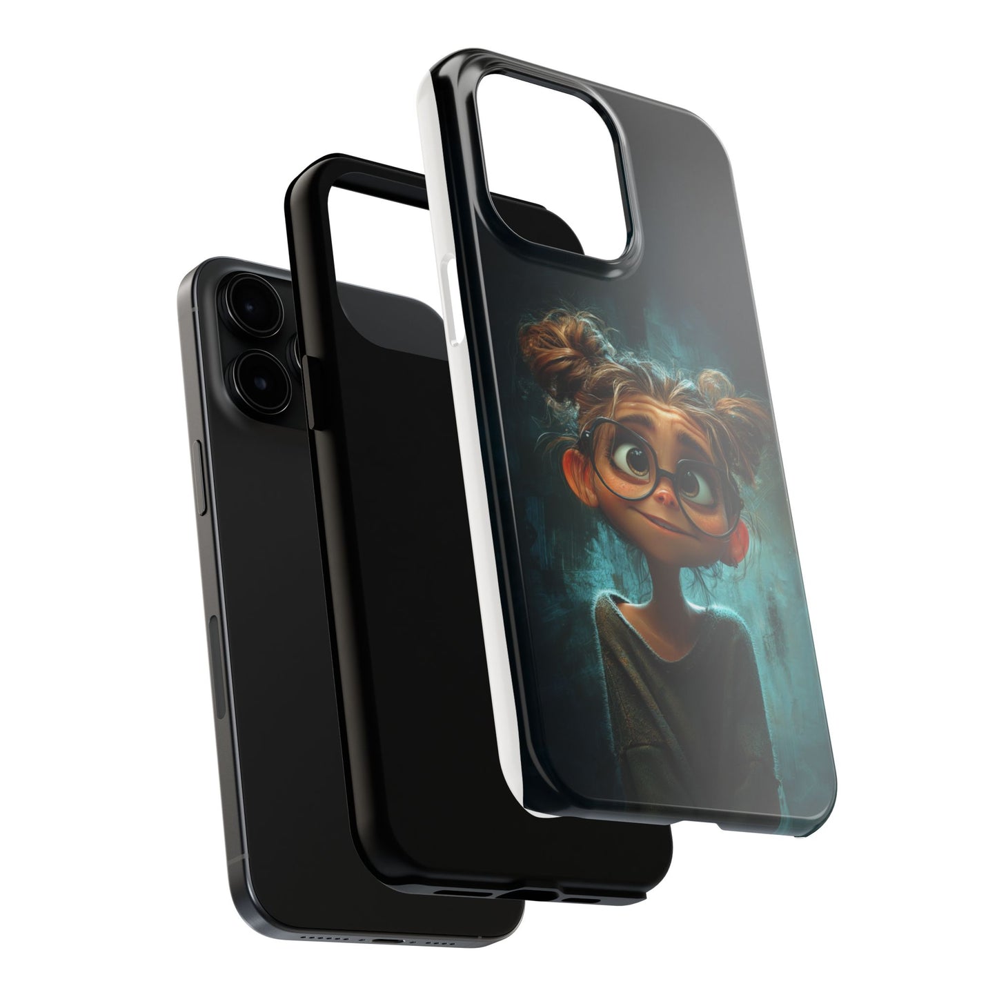 Cute Character Tough Phone Case - Perfect Gift for Kids and Teens