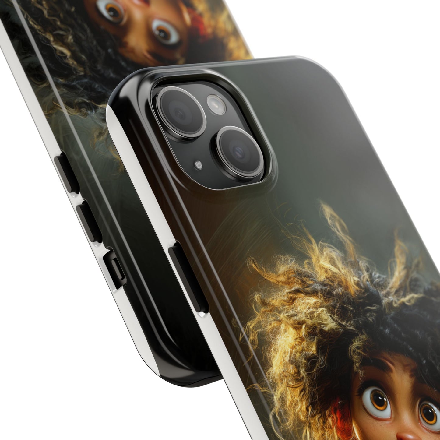 Whimsical Character Tough Phone Case for Kids
