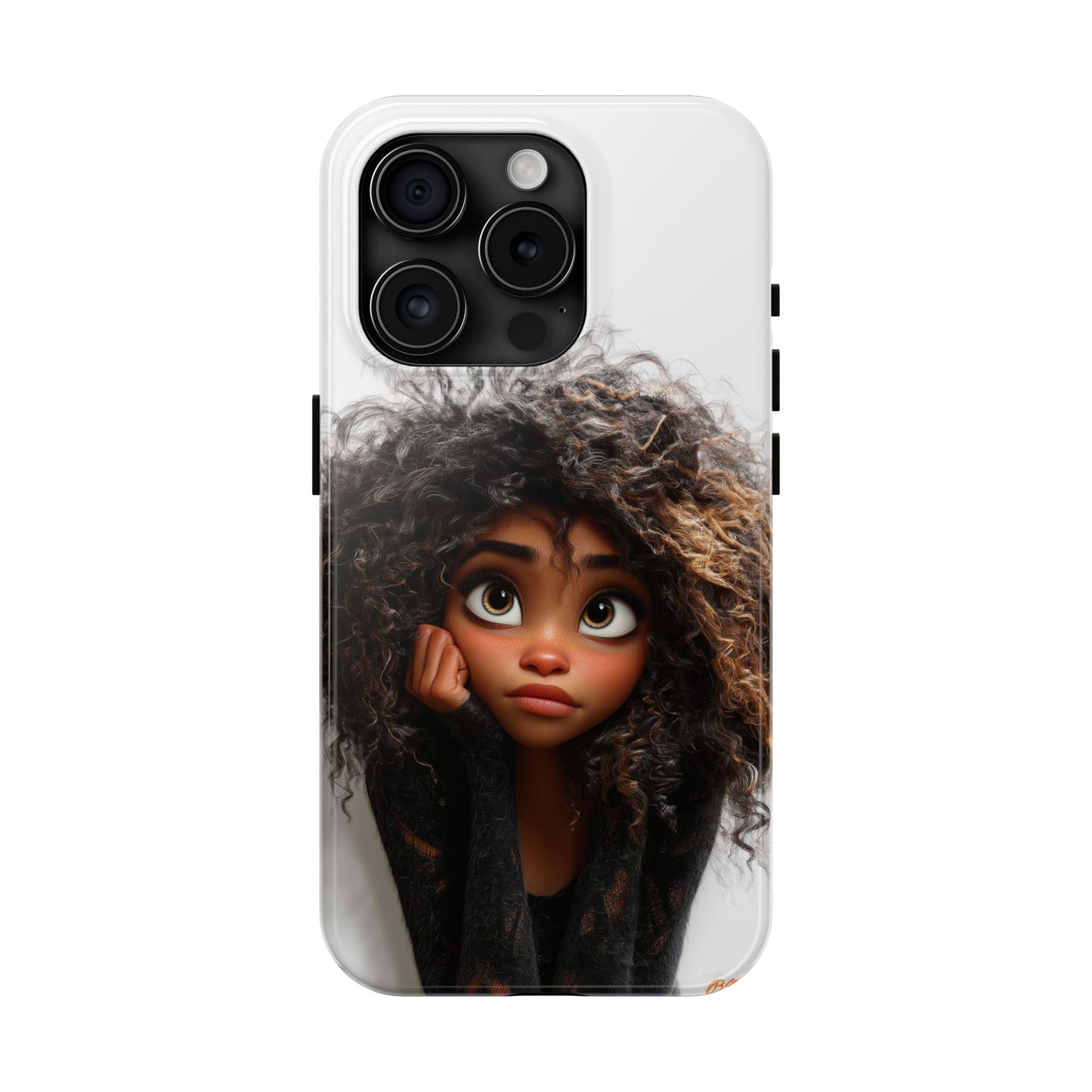 Whimsical Tough Phone Case – Playful Character Design for Teens & Creatives
