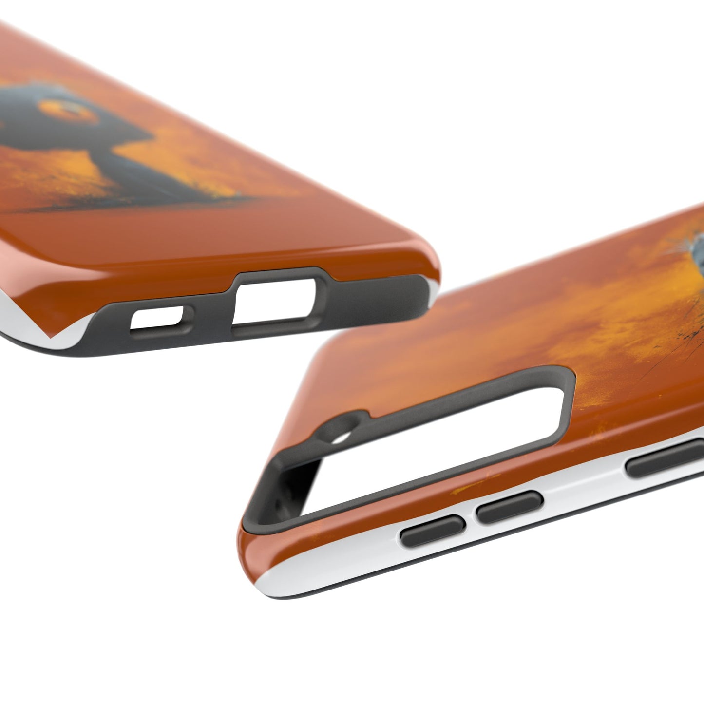 Cute Monster Tough Phone Case - Durable Protector for Kids & Adults