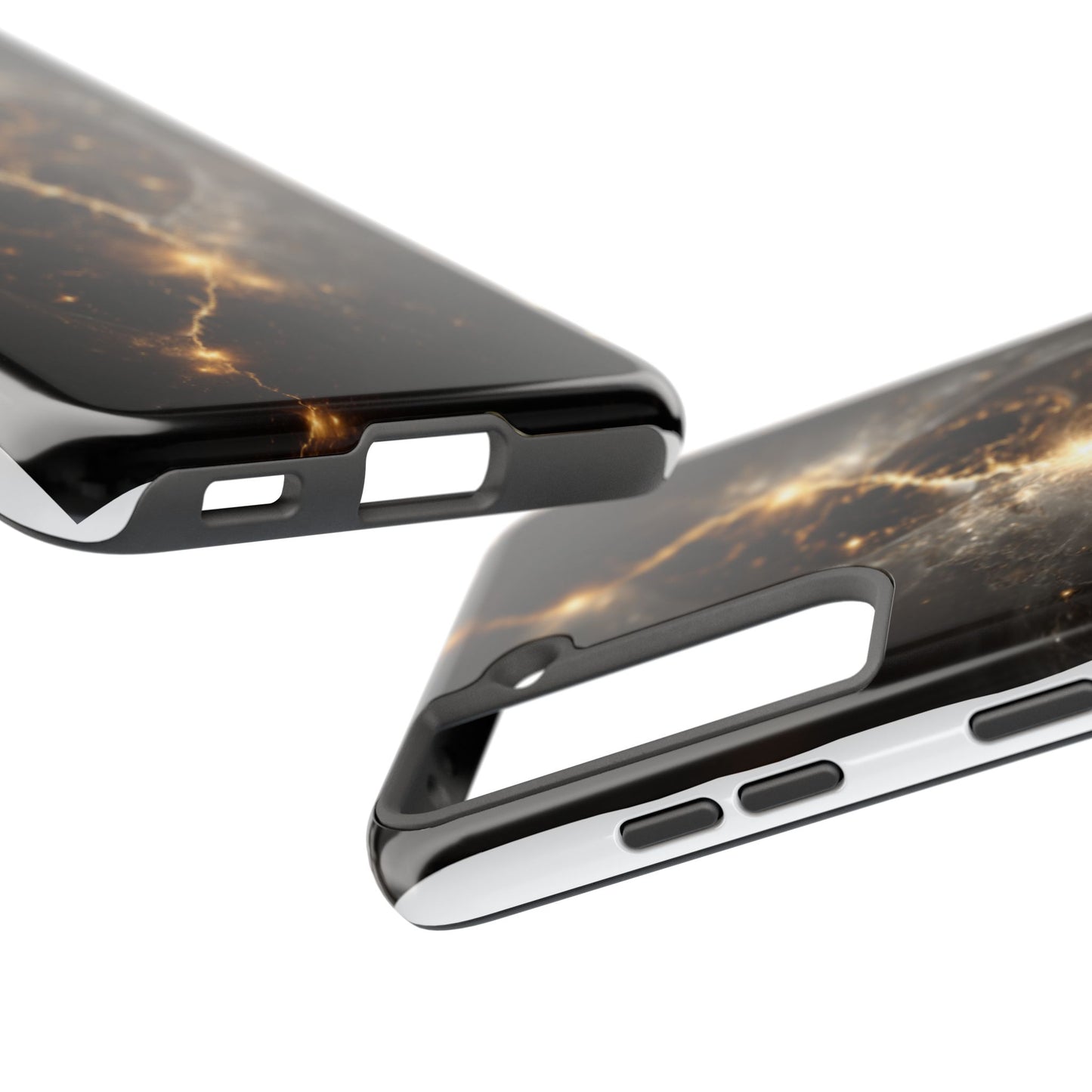Galaxy-Inspired Tough Phone Case - Cosmic Protection for Your Device