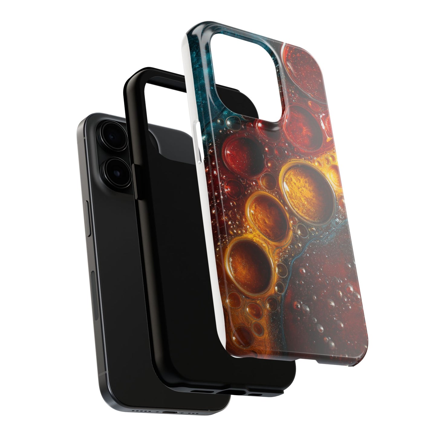 Vibrant Abstract Tough Phone Case - Durable and Stylish Protection