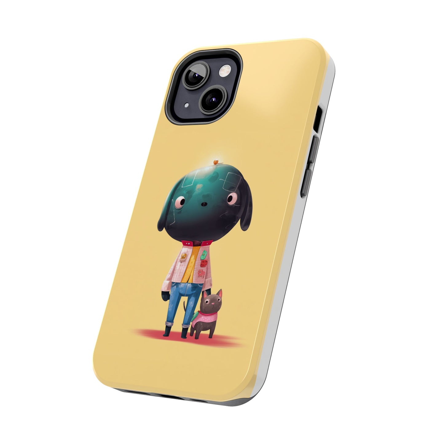Cute Dog-Themed Tough Phone Cases for Pet Lovers - Durable Protection & Whimsical Design