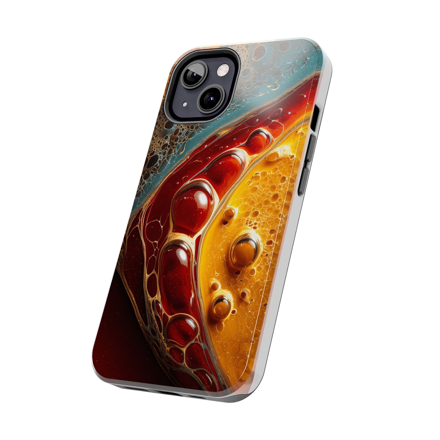 Vibrant Abstract Tough Phone Case - Colorful Protection for Your Device