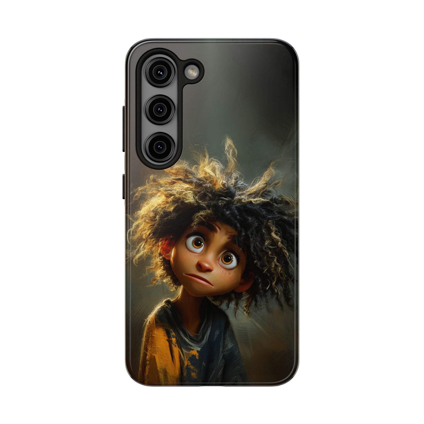 Whimsical Character Tough Phone Case for Kids