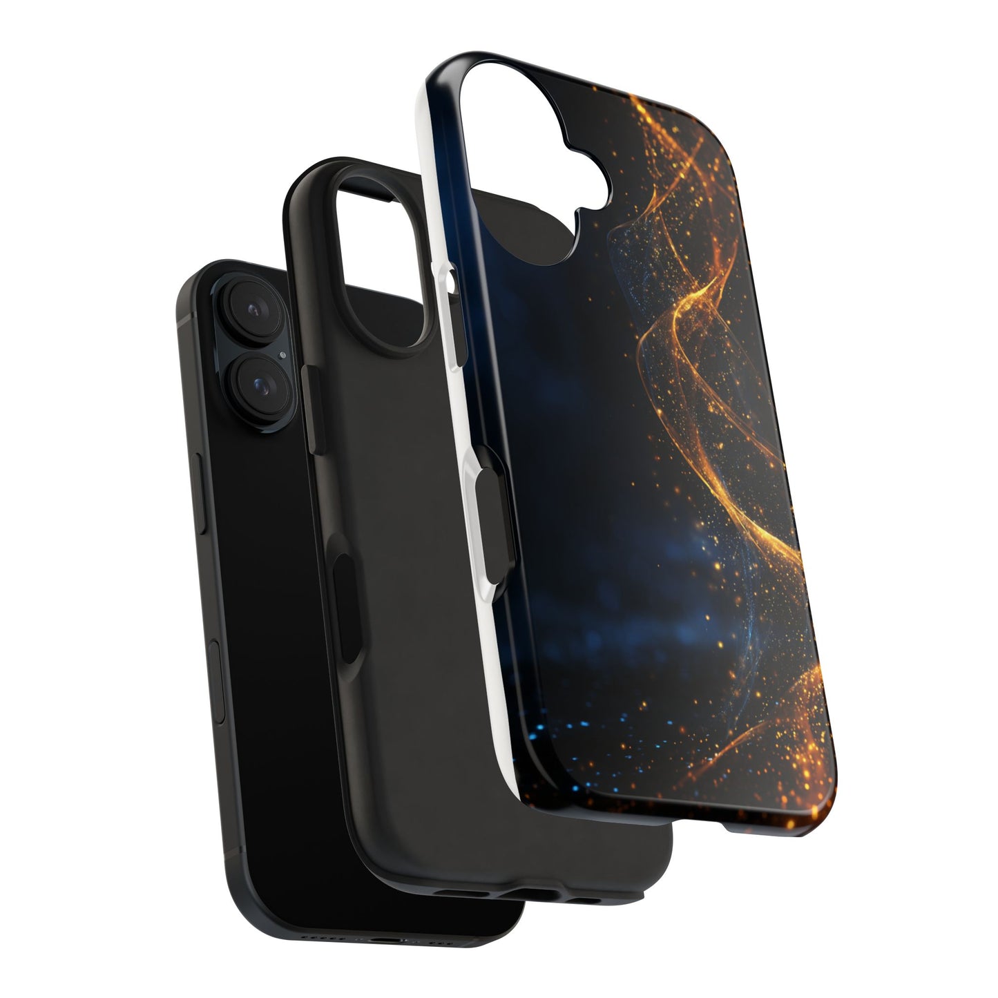 Galaxy Sparkle Tough Phone Case - Durable Protection with Elegant Design