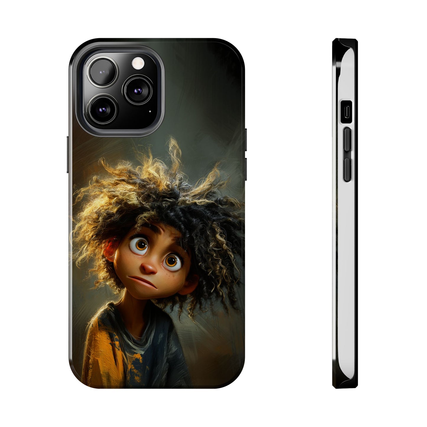 Whimsical Character Tough Phone Case for Kids
