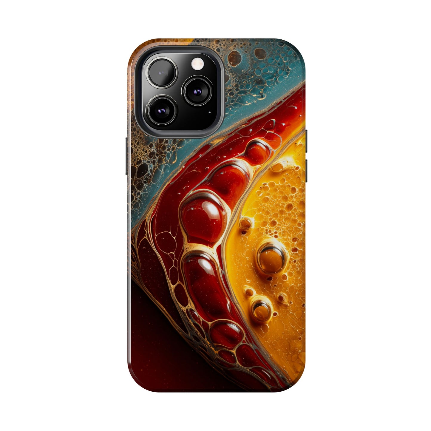 Vibrant Abstract Tough Phone Case - Colorful Protection for Your Device