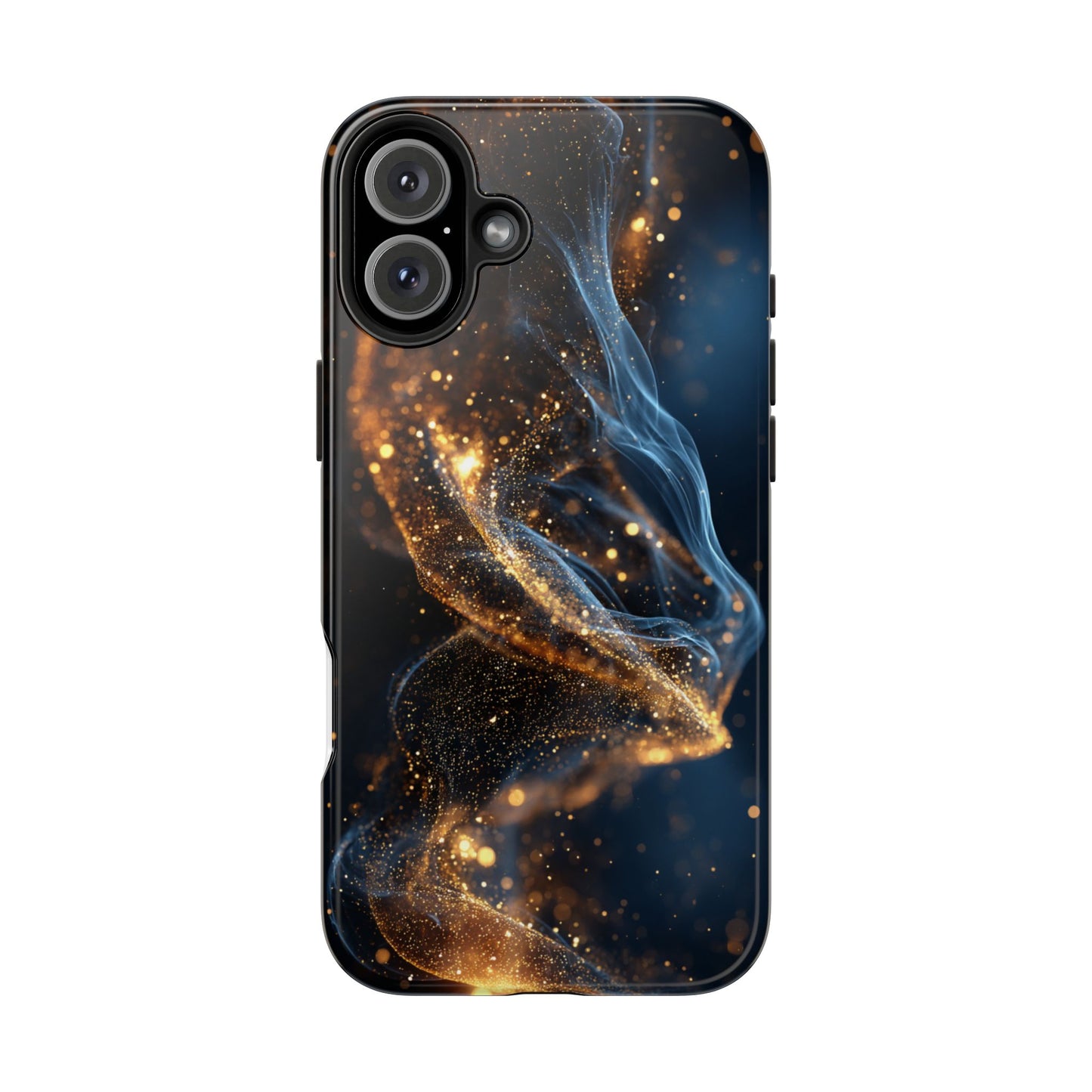 Elegant Gold Swirl Tough Phone Case – Durable & Stylish Protection for Your Device