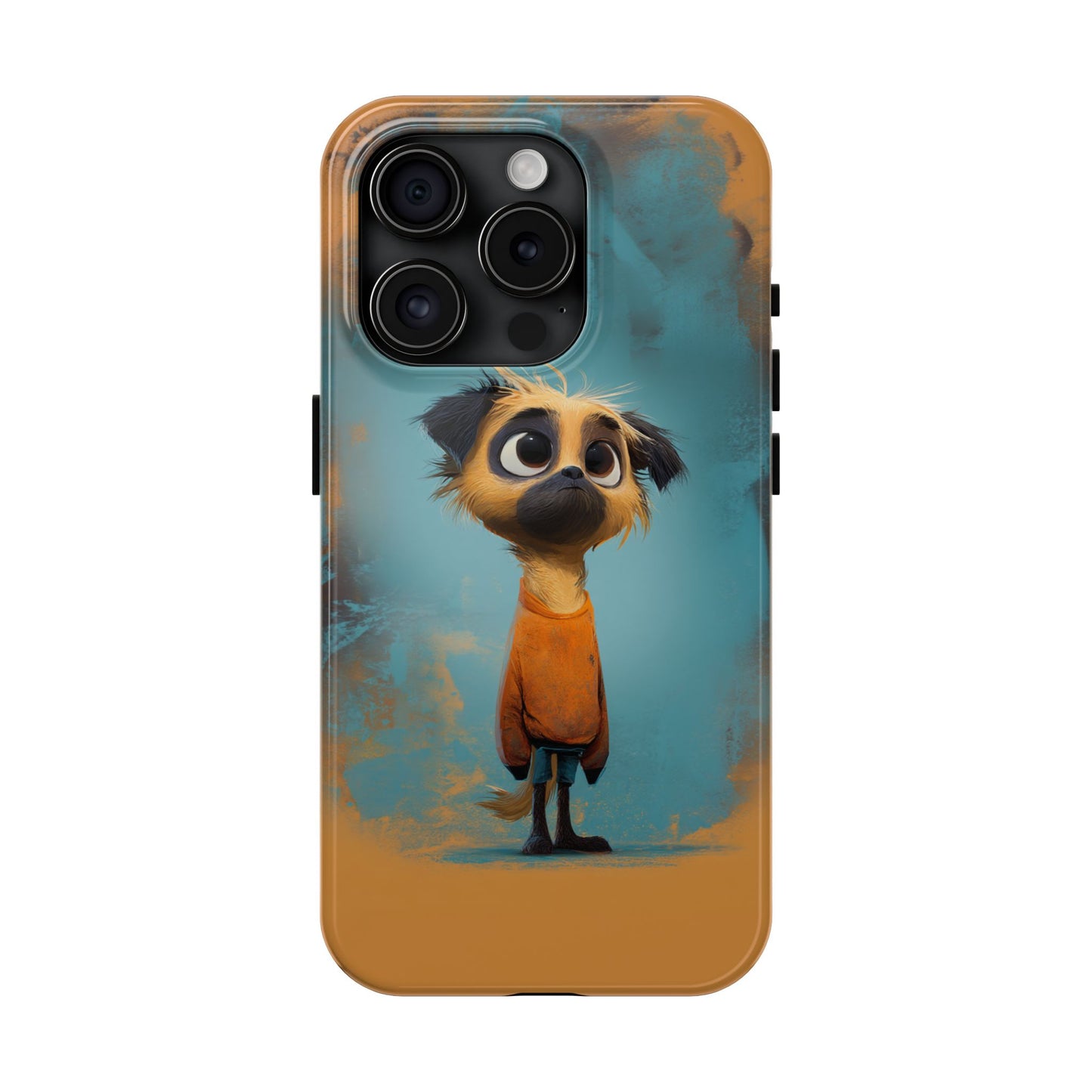 Cute Cartoon Dog Tough Phone Case for Pet Lovers