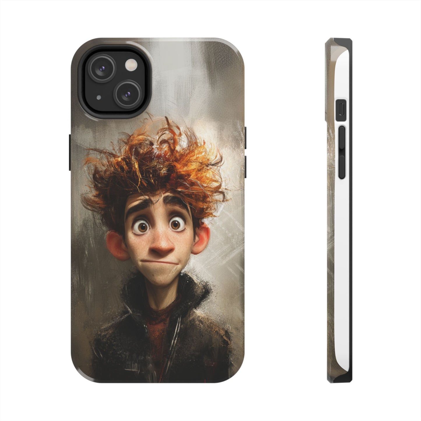 Whimsical Tough Phone Case – Unique Art Design for Creative Souls