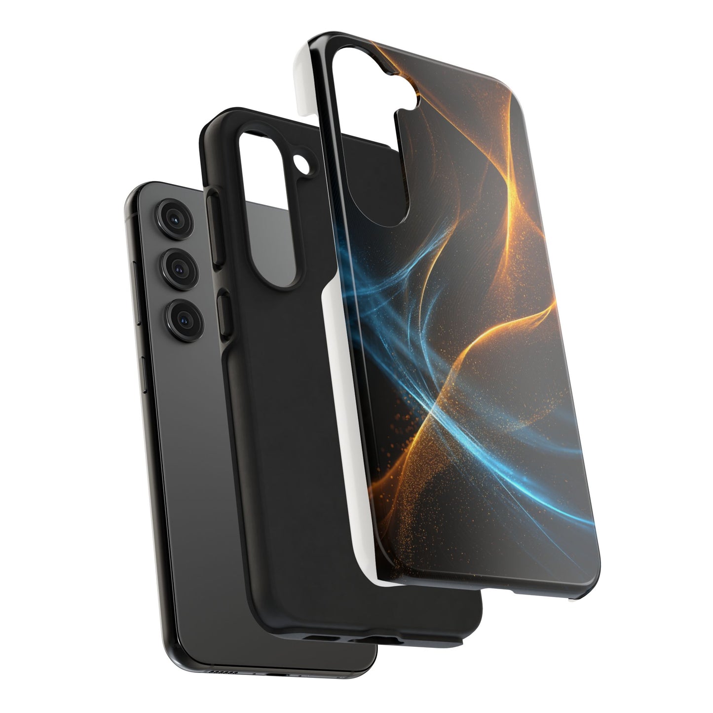 Dynamic Wave Tough Phone Case - Durable and Stylish