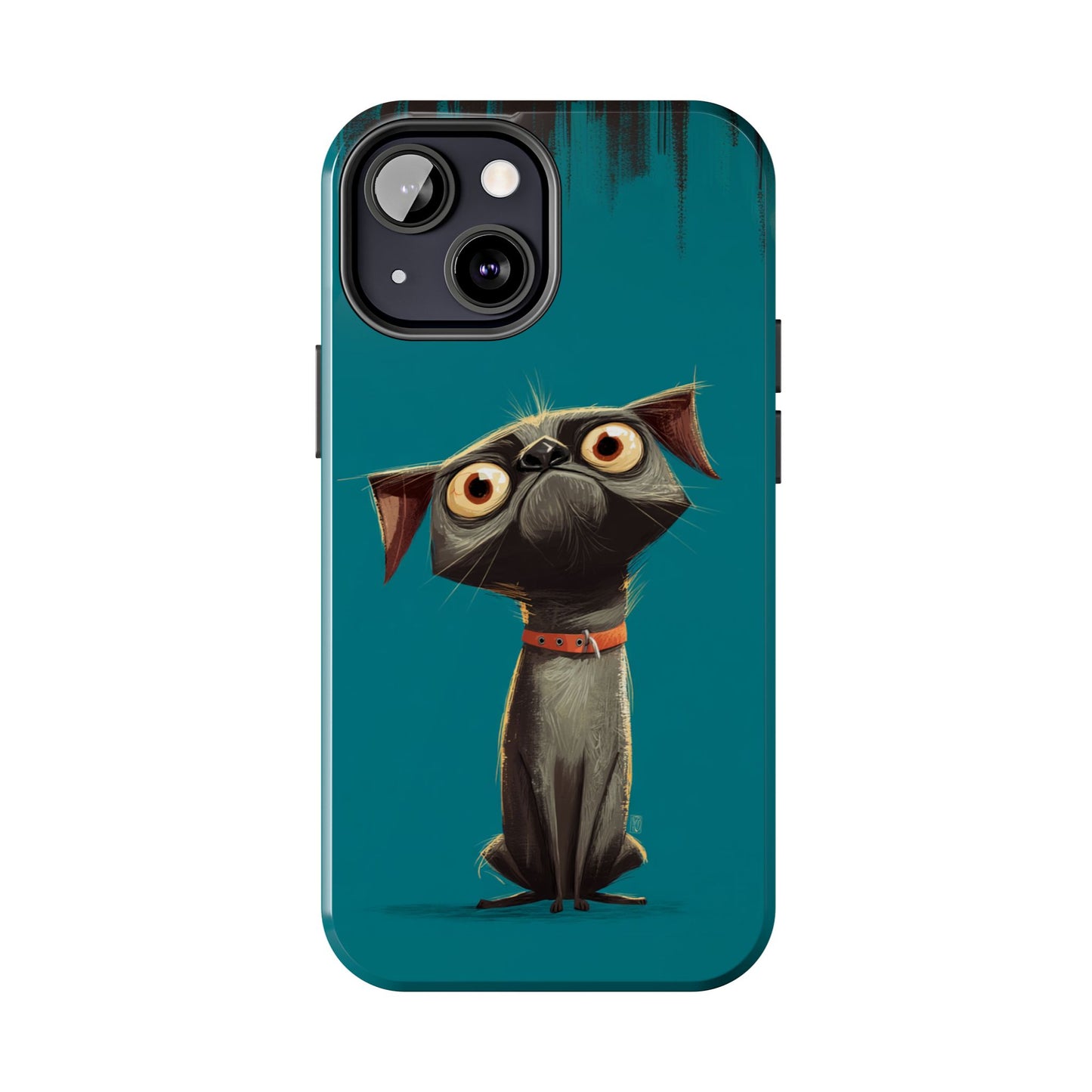 Cute Dog Tough Phone Case - Durable Protection for Pet Lovers