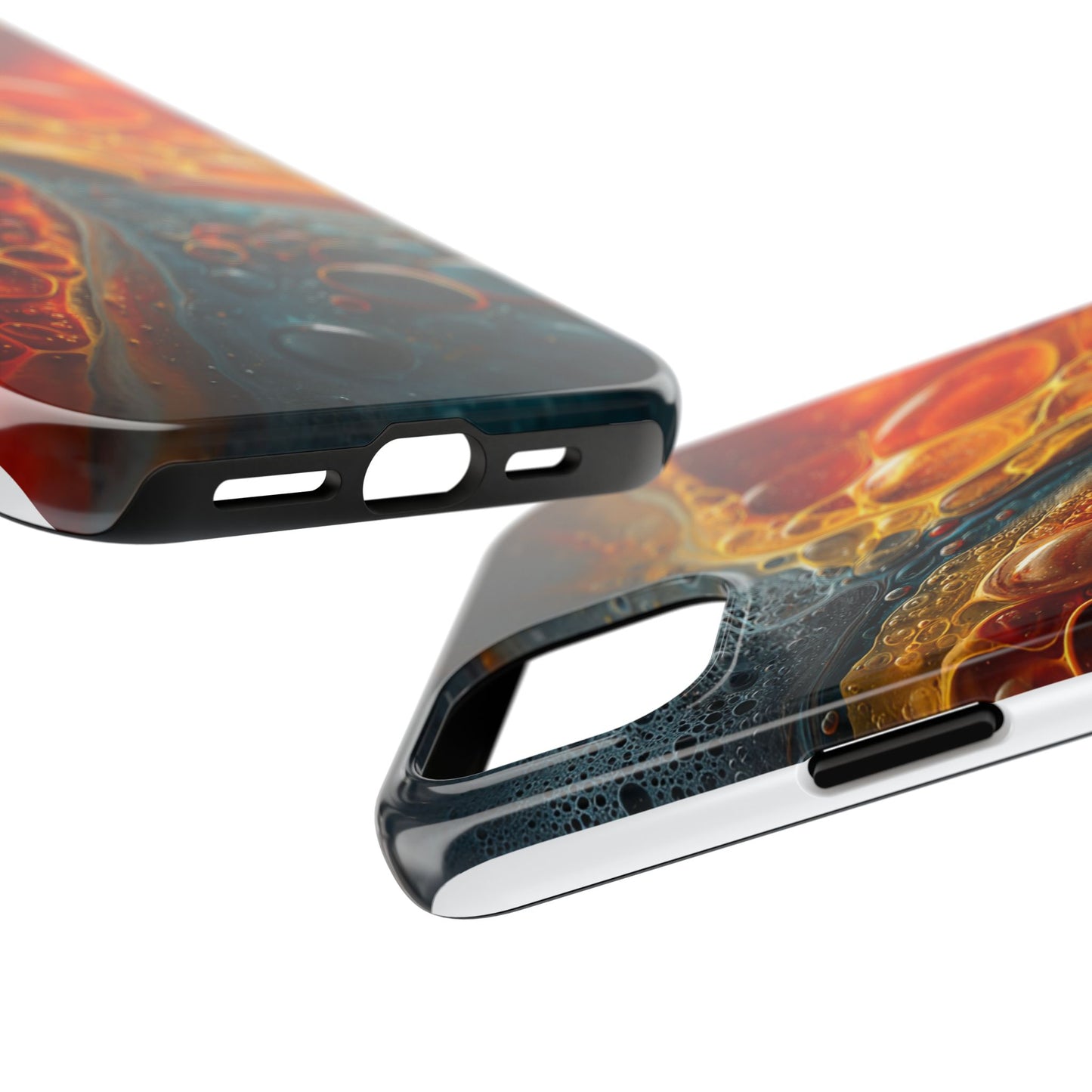 Vibrant Abstract Tough Phone Case - Protect Your Device with Style