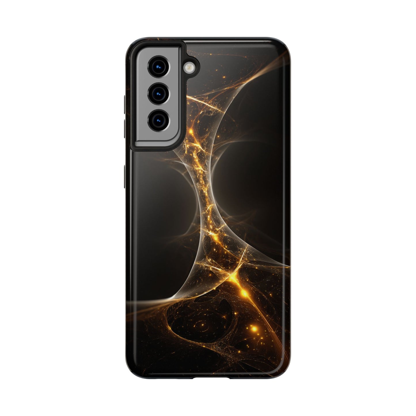 Cosmic Glow Tough Phone Case - Durable Protection with Stellar Design