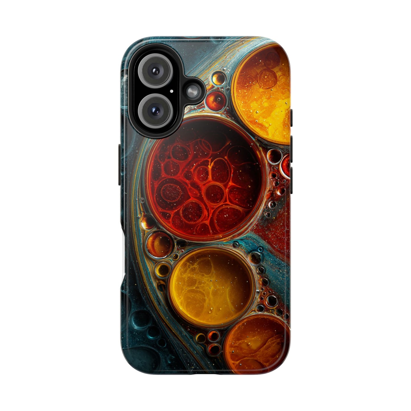 Vibrant Abstract Tough Phone Case - Durable Protection with Artistic Design