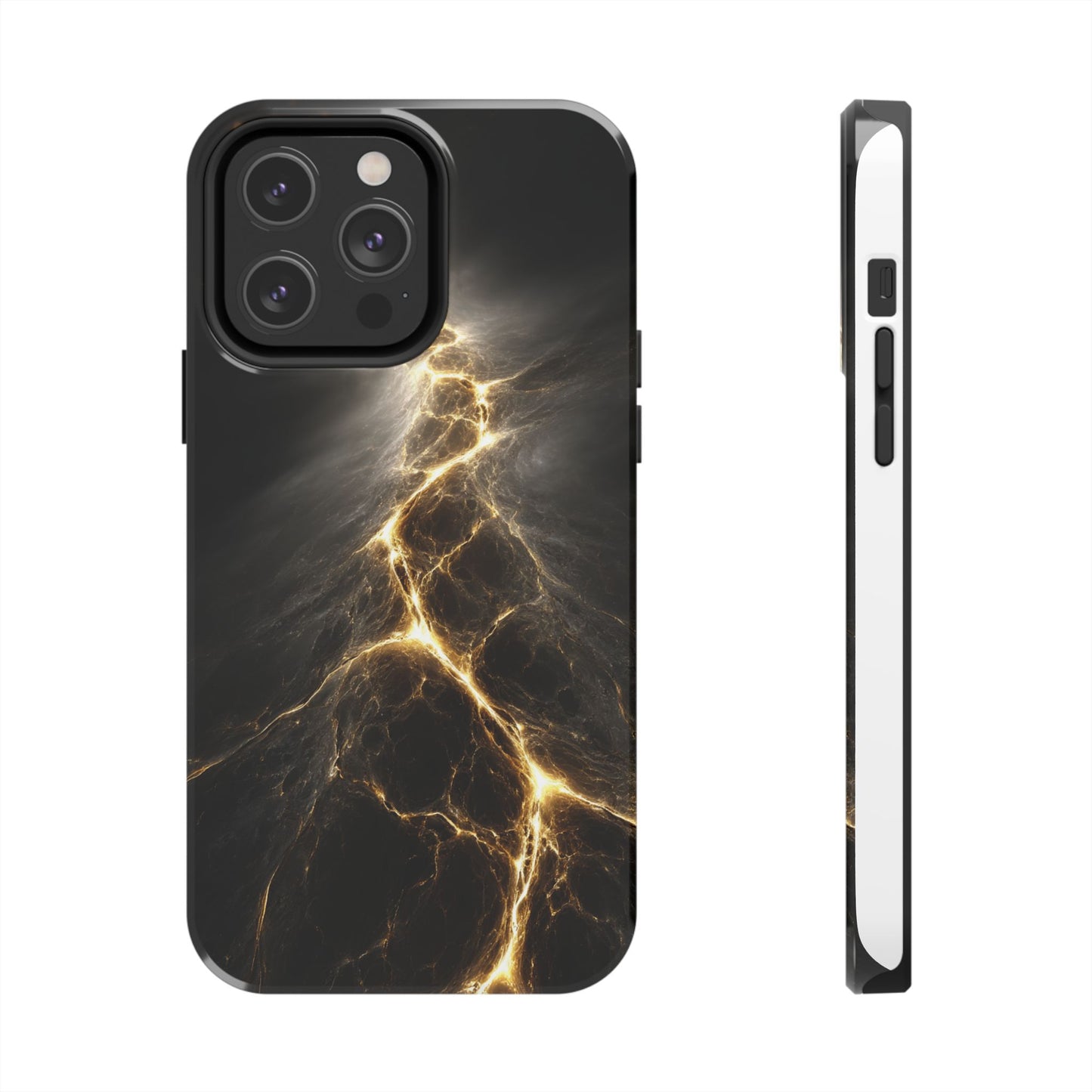 Lightning Bolt Tough Phone Case - Durable & Stylish Protection