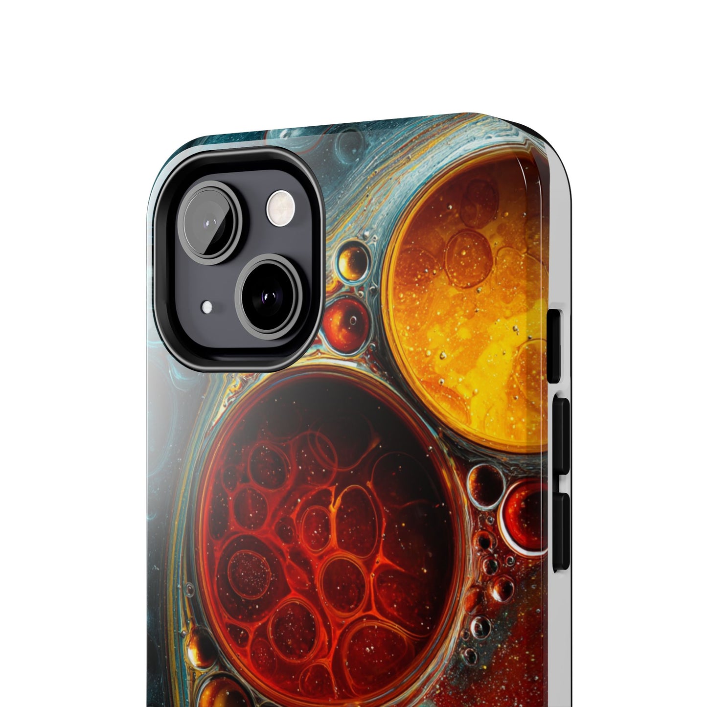 Vibrant Abstract Tough Phone Case - Durable Protection with Artistic Design