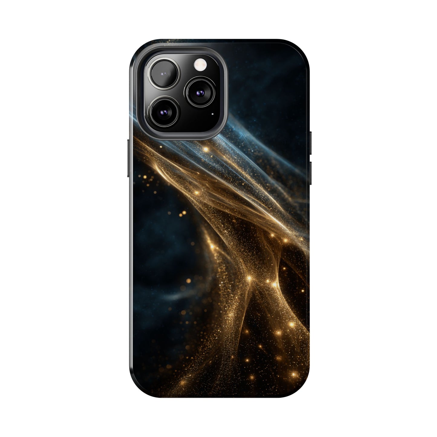 Stunning Gold Swirl Tough Phone Case - Stylish Protection with Elegance