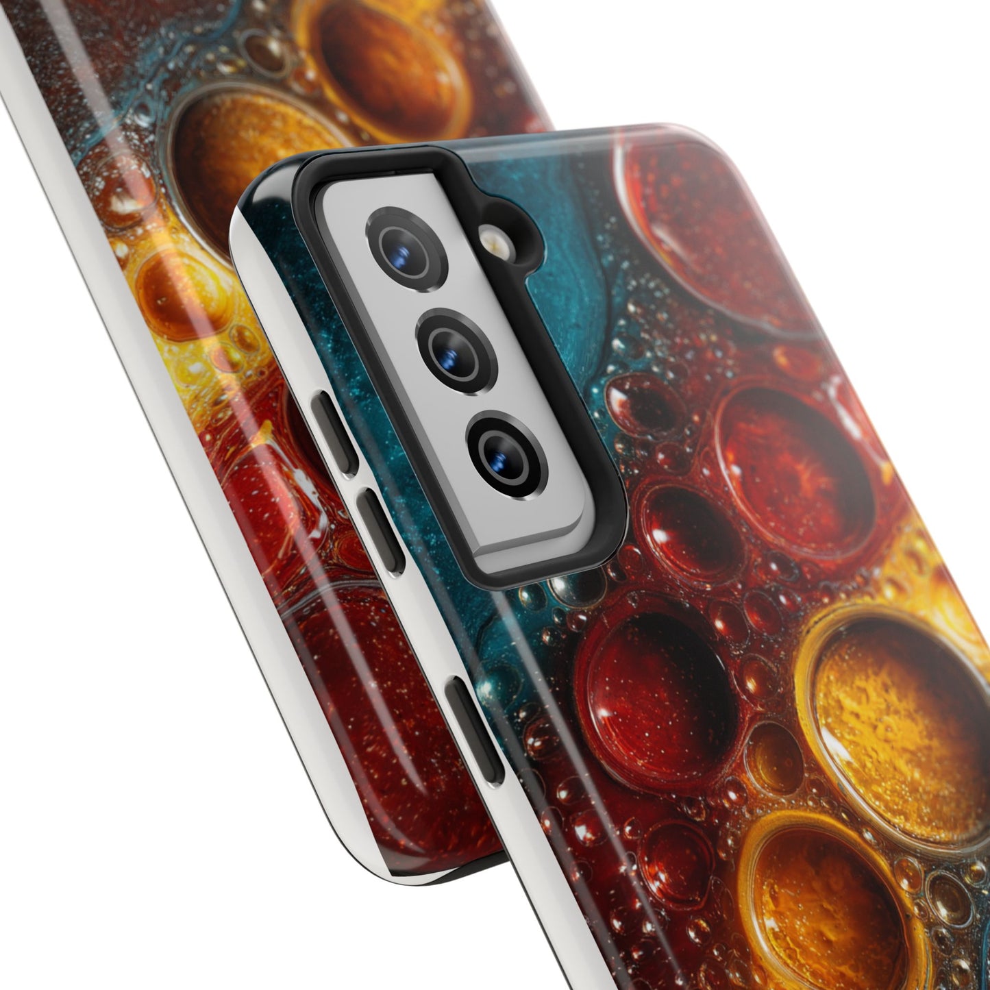 Vibrant Abstract Tough Phone Case - Durable and Stylish Protection
