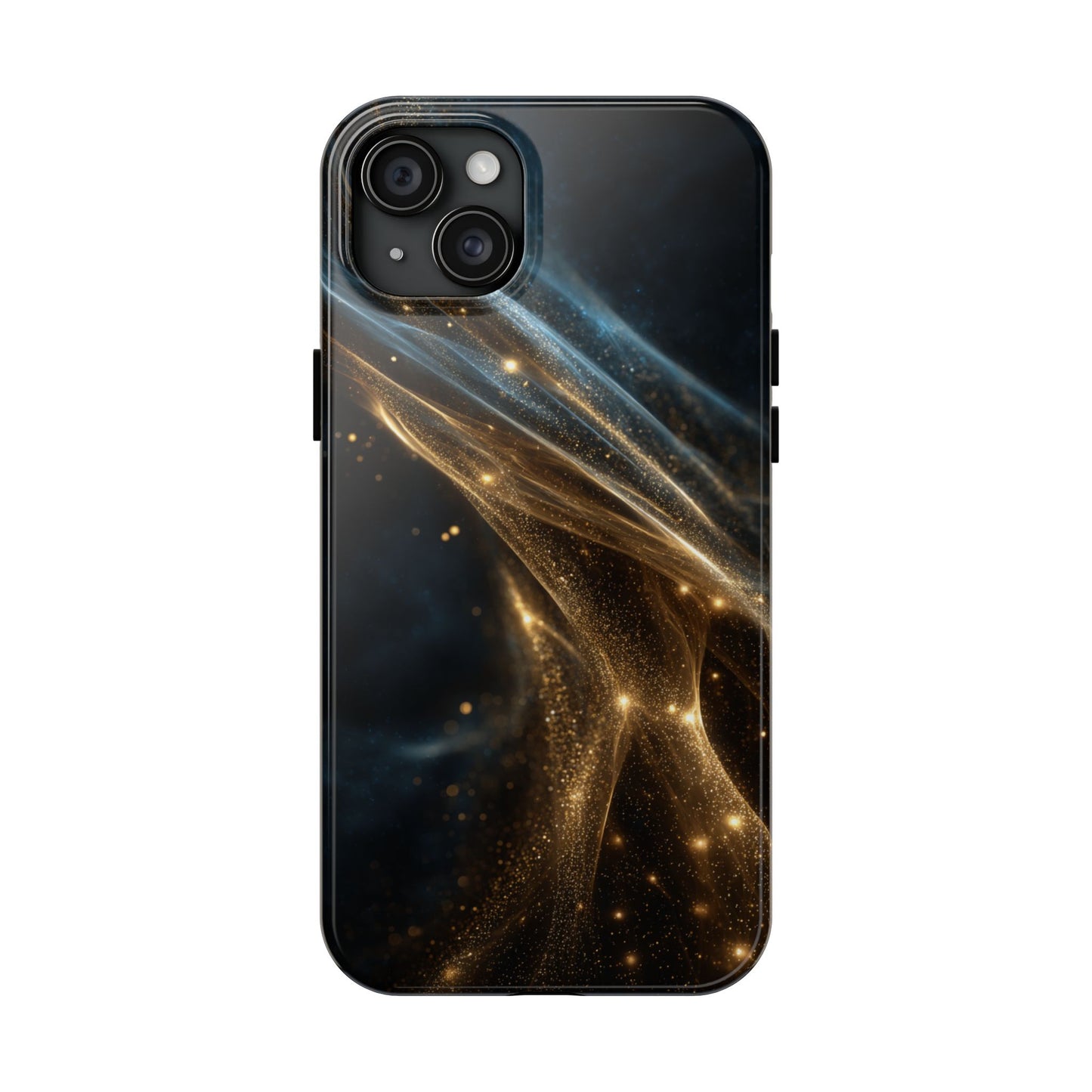 Stunning Gold Swirl Tough Phone Case - Stylish Protection with Elegance