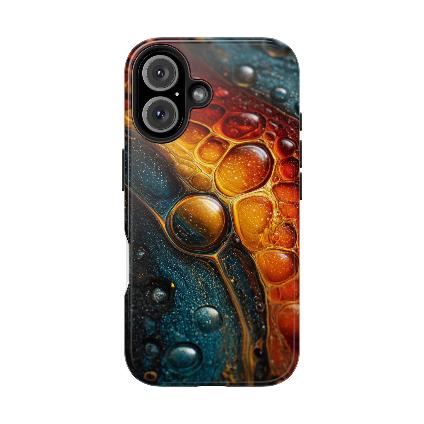 Abstract Art Tough Phone Case - Colorful Design for Stylish Protection