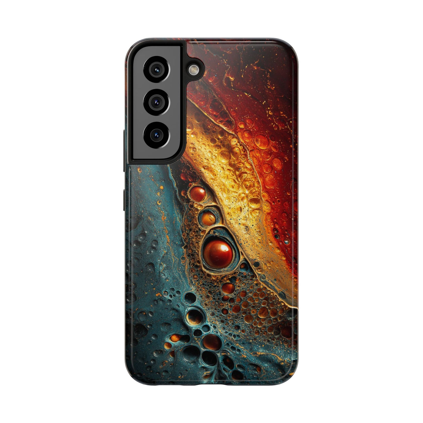 Abstract Colorful Tough Phone Case - Protective Cover with Unique Design